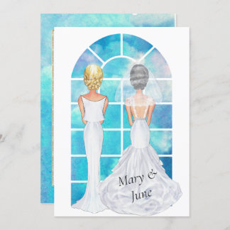 Invitación a una boda gay-lesbiana