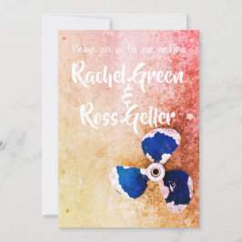 Invitación a una boda náutica de época