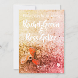 Invitación a una boda náutica de época