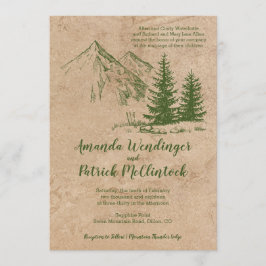 Invitación a una boda rusa en Montaña