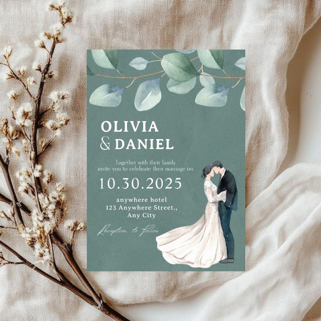 Invitación a una boda única y con clase (Unique & Classy wedding invitation)