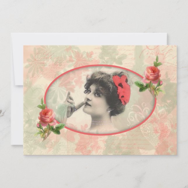 Invitación a una boda victoriana (Anverso)