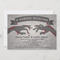 Invitación a una boda zombie