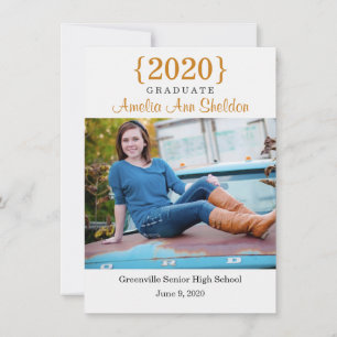Invitación a una casa abierta de graduación modern