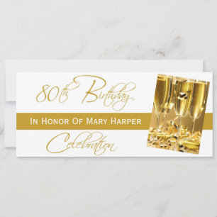 Invitación a una celebración de cumpleaños número 