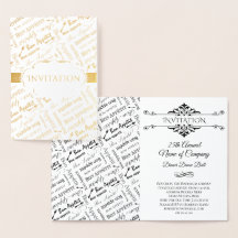 Invitación a una cena Fiesta Bon Appetit Francés