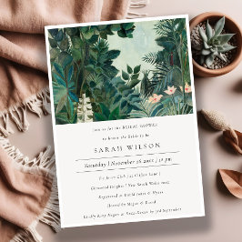 Invitación a una ducha de novias tropical tropical