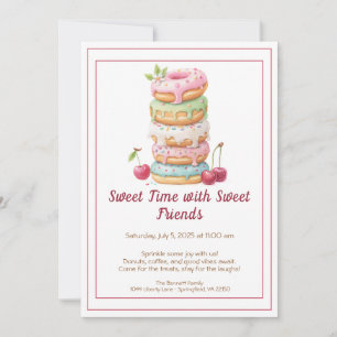 Invitación a una dulce celebración – Fiesta de don