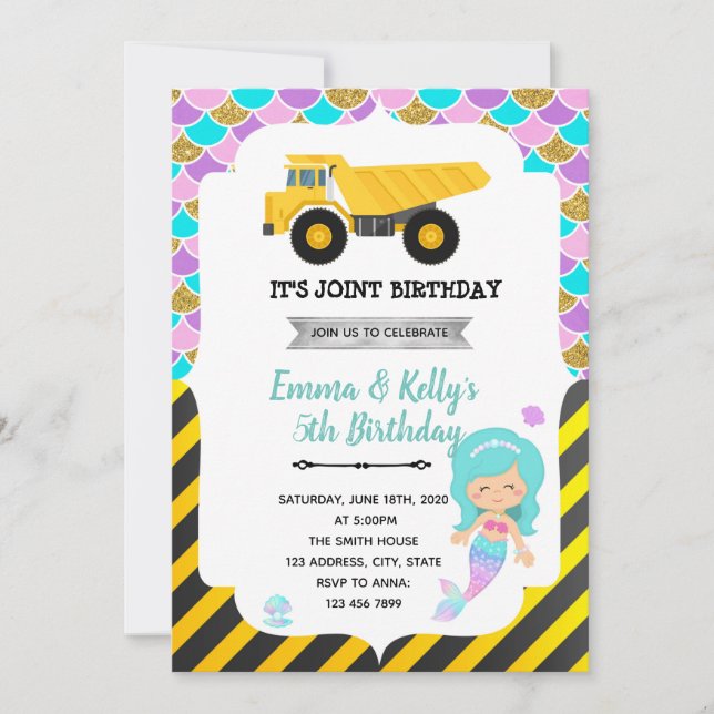 Invitación a una fiesta conjunta de construcción d (Anverso)