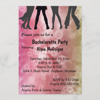 Invitación a una fiesta de Bachelorette Disco insp