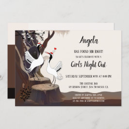 Invitación a una fiesta de Bachelorette en Japón