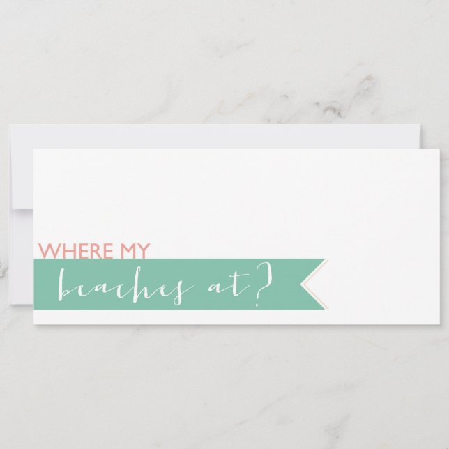 Invitación a una fiesta de bachillerato en la play (Anverso)