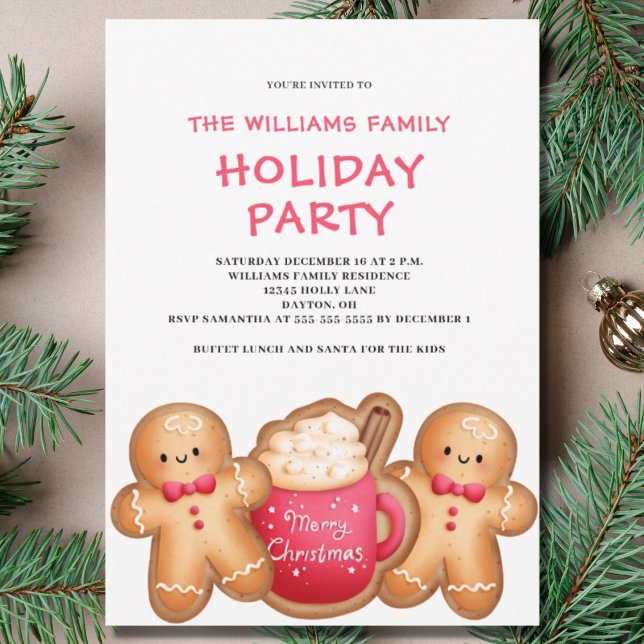 Invitación a una fiesta de cacao de los Navidades  (Subido por el creador)