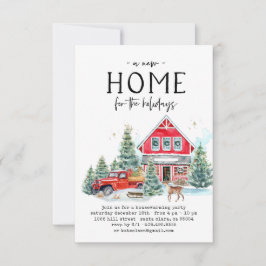 Invitación a una fiesta de calentamiento de la cas