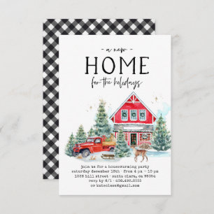 Invitación a una fiesta de calentamiento de la cas