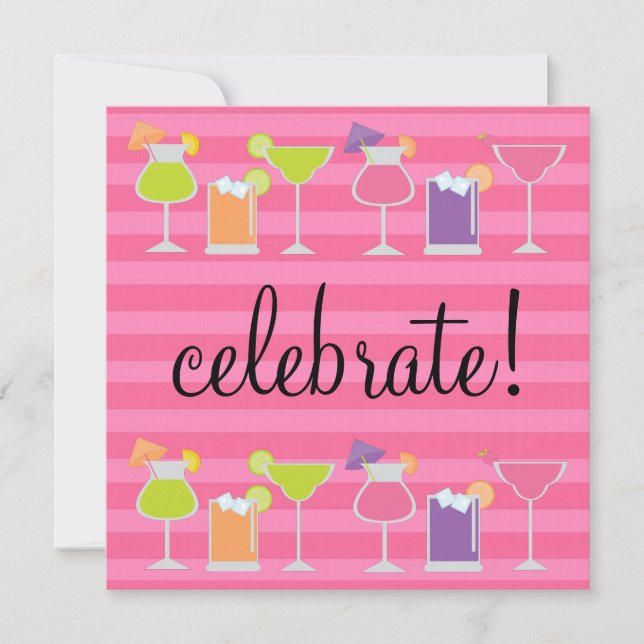 Invitación a una fiesta de cóctel (Anverso)