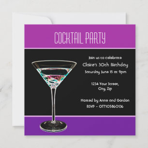 Invitación a una fiesta de cóctel