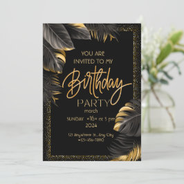 Invitación a una fiesta de cumpleaños