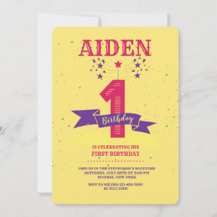 Invitación a una fiesta de cumpleaños