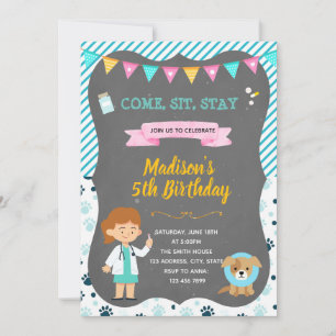 Invitación a una fiesta de cumpleaños