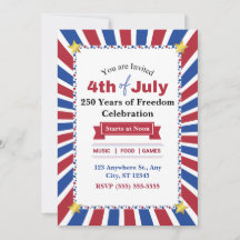 Invitación a una fiesta de cumpleaños en EE. UU.