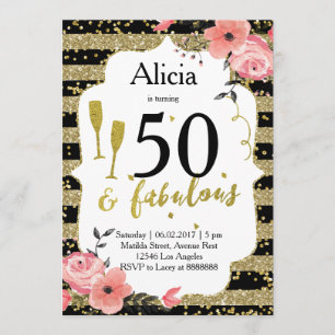 Invitación a una fiesta de cumpleaños para adultos