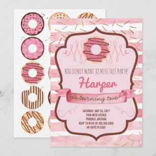 Invitación a una fiesta de cumpleaños por un Chica