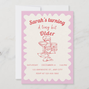 Invitación a una fiesta de cumpleaños un poco más 