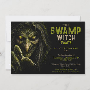 Invitación a una fiesta de disfraces de Halloween