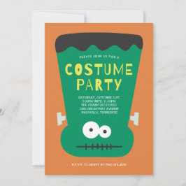 Invitación a una fiesta de disfraces de Halloween