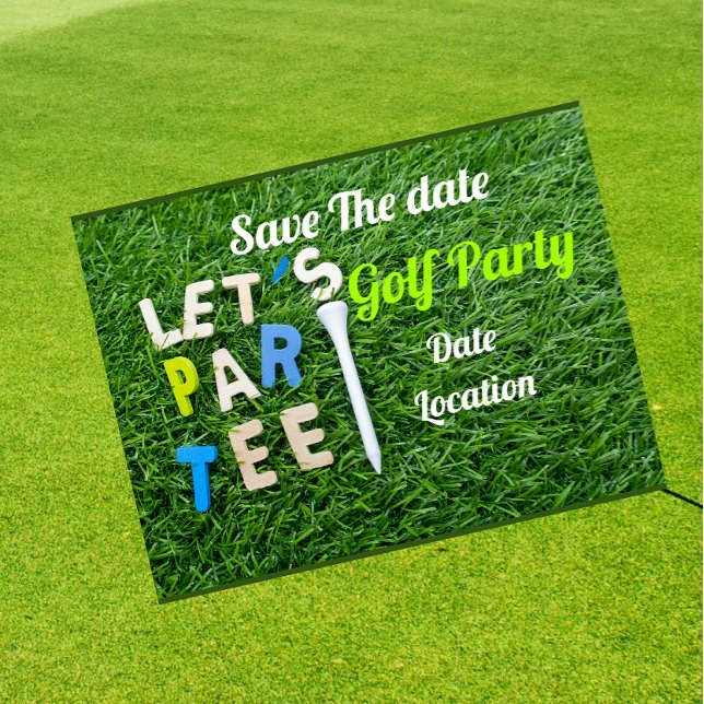 Invitación a una fiesta de golf en Par (Subido por el creador)