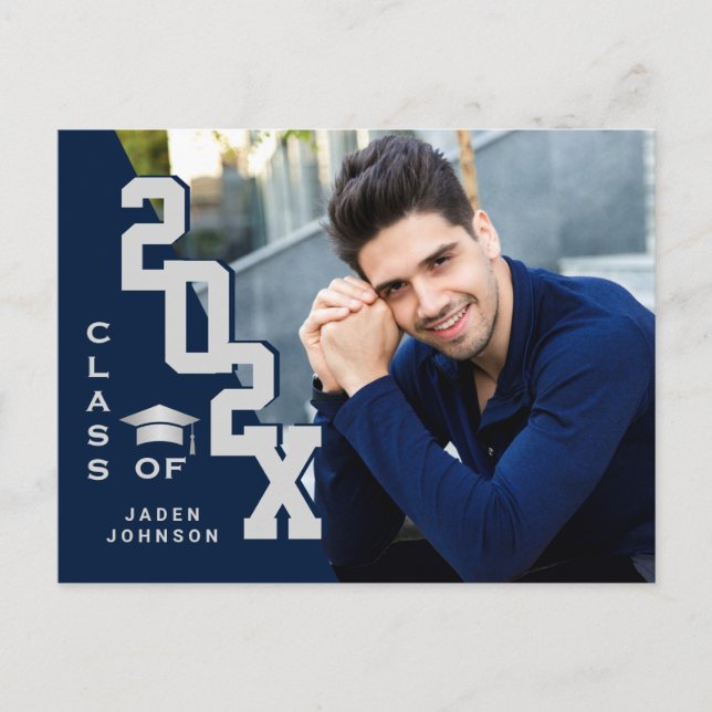 Invitación a una fiesta de graduación de FOTO 2023 (Anverso)