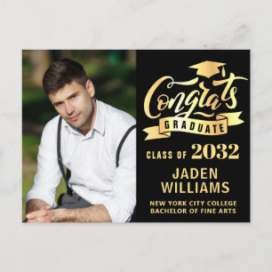 Invitación a una fiesta de graduación de FOTO 2024