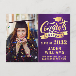 Invitación a una fiesta de graduación de FOTO 2024