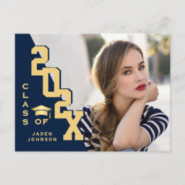 Invitación a una fiesta de graduación de FOTO 2025