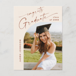 Invitación a una fiesta de graduación de FOTO mode