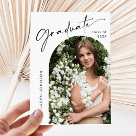 Invitación a una fiesta de graduación de FOTO mode