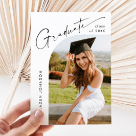Invitación a una fiesta de graduación de FOTO mode