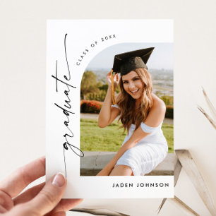 Invitación a una fiesta de graduación de FOTO mode