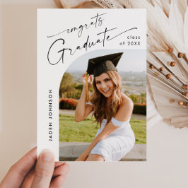 Invitación a una fiesta de graduación de FOTO mode