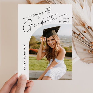 Invitación a una fiesta de graduación de FOTO mode