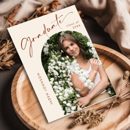 Invitación a una fiesta de graduación de FOTO mode