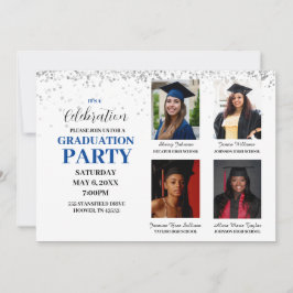 Invitación a una fiesta de graduación de fotografí