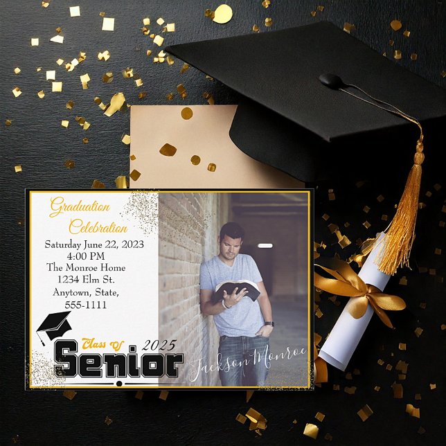 Invitación a una fiesta de graduación de fotos en  (Subido por el creador)