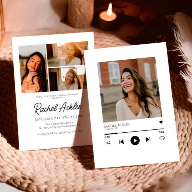 Invitación a una fiesta de graduación de un jugado (Subido por el creador)