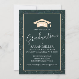 Invitación a una fiesta de graduación editable ins