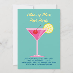 Invitación a una fiesta de graduación en grupo en