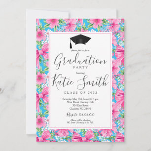 Invitación a una fiesta de graduación, graduación