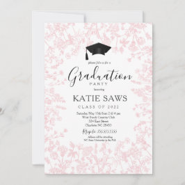 Invitación a una fiesta de graduación, graduación