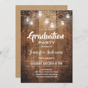 Invitación a una fiesta de graduación rusa